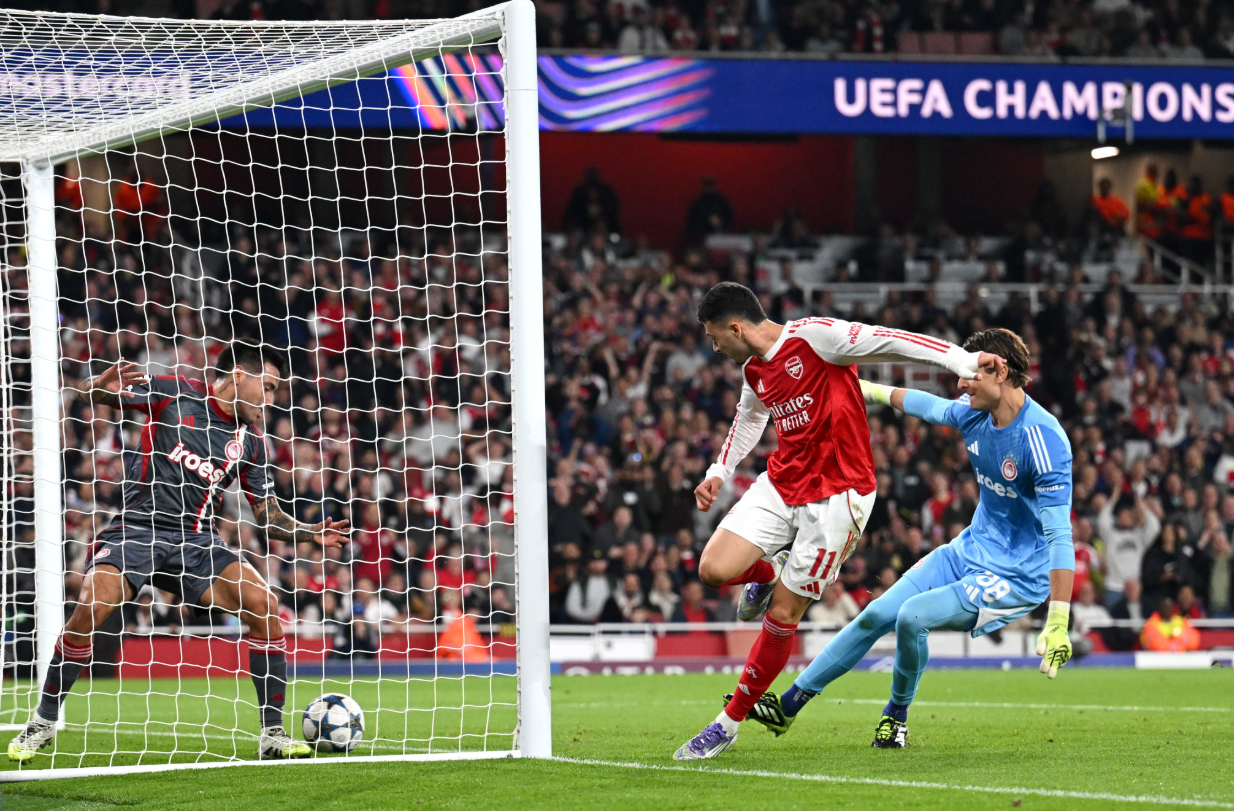 Arsenal vs Olympiakos (02:00 &#8211; 02/10) | Xem lại trận đấu