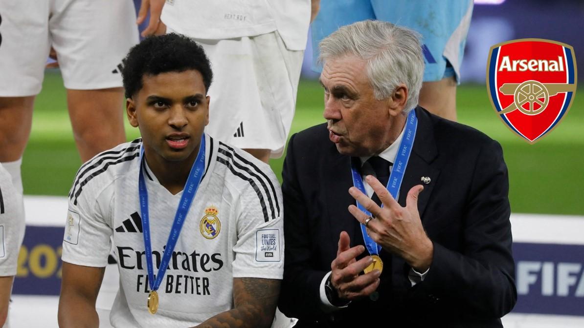 Carlo Ancelotti giúp Arsenal chiêu mộ Rodrygo?